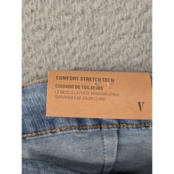 VIP Honey Cargo Jeans Womens 4XL Blue Comfort Stretch Tech Denim High Rise - Picture 6 of 15